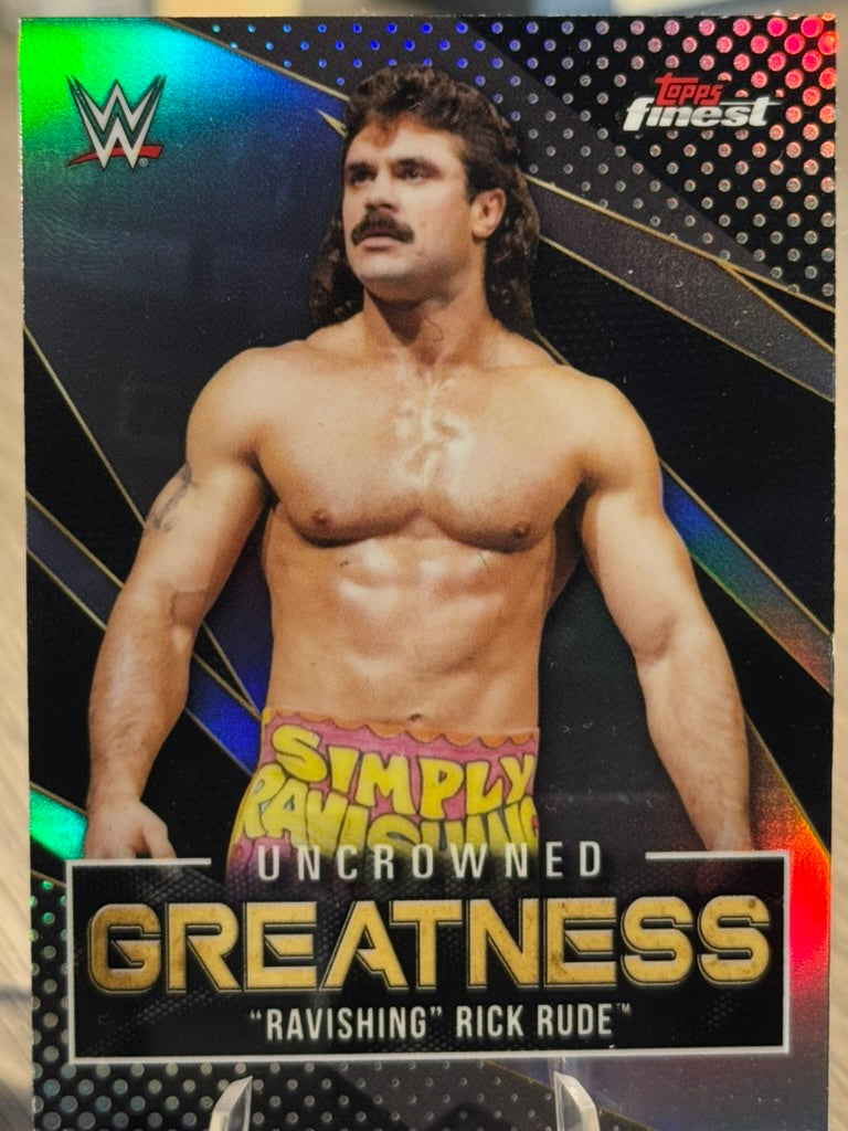 Rick Rude 2021 Uncrowned Greatness WWE Topps Finest 2021 #UG-12