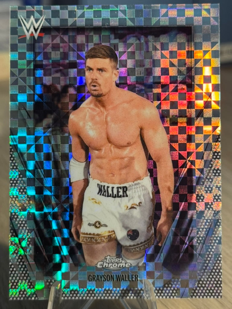 Grayson Waller 2026 "X-Fractor" #137 WWE Topps Chrome 2026
