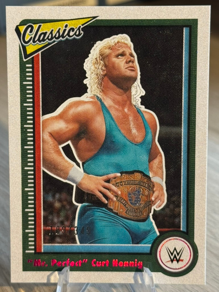 Mr Perfect 2023 "Numbered /349" Classics WWE Chronicles 2023 #150