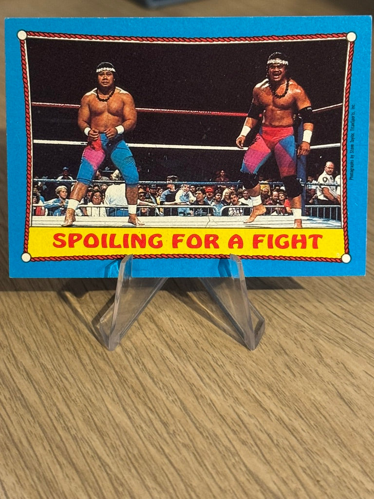 The Islanders 1987 #28 WWF Topps 1987