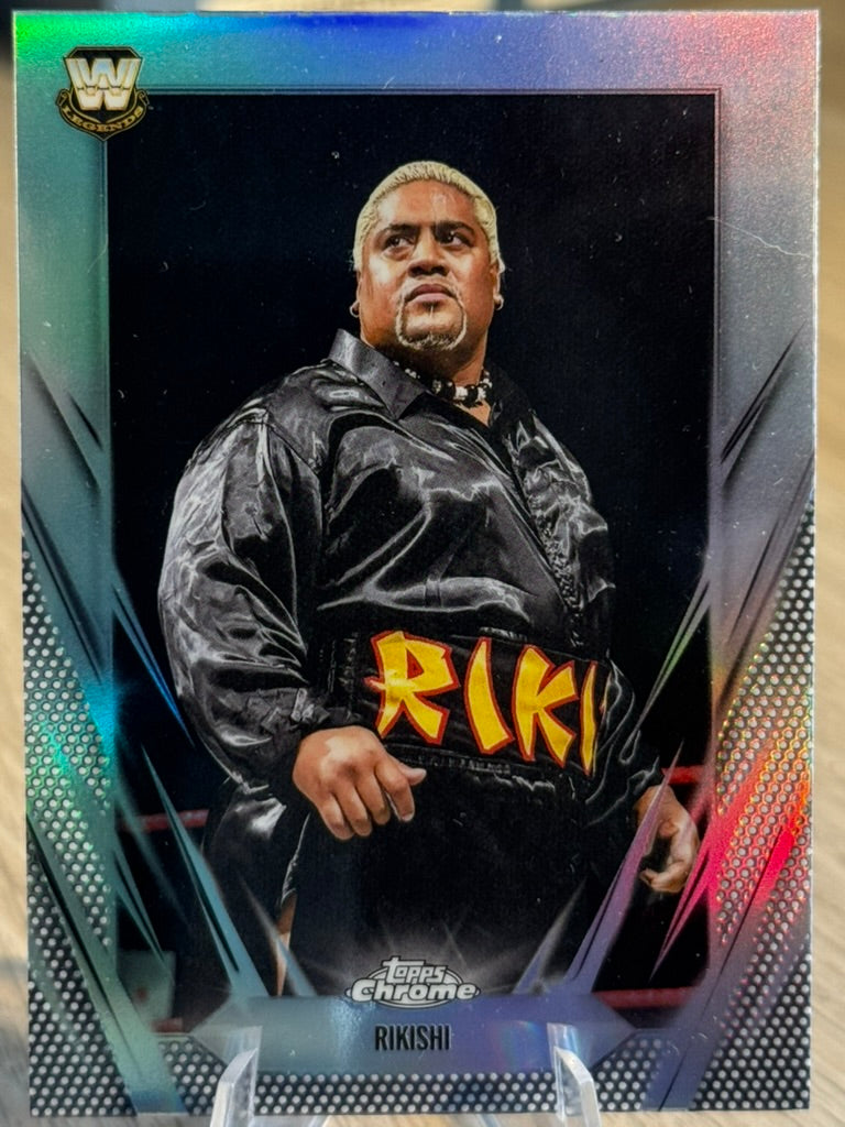 Rikishi 2026 #92 "Refractor" WWE Topps Chrome 2026
