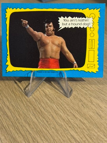 Honky Tonk Man 1987 #73 WWF Topps 1987