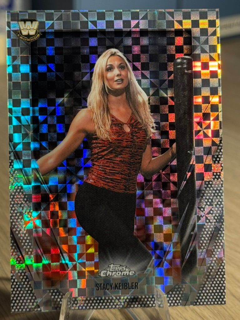 Stacy Keibler 2026 "X-Fractor" #121 WWE Topps Chrome 2026