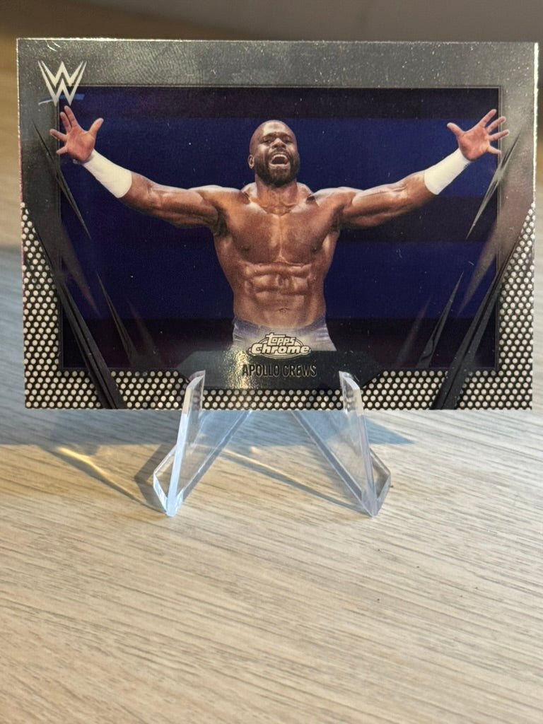 Apollo Crews 2026 #175 WWE Topps Chrome 2026