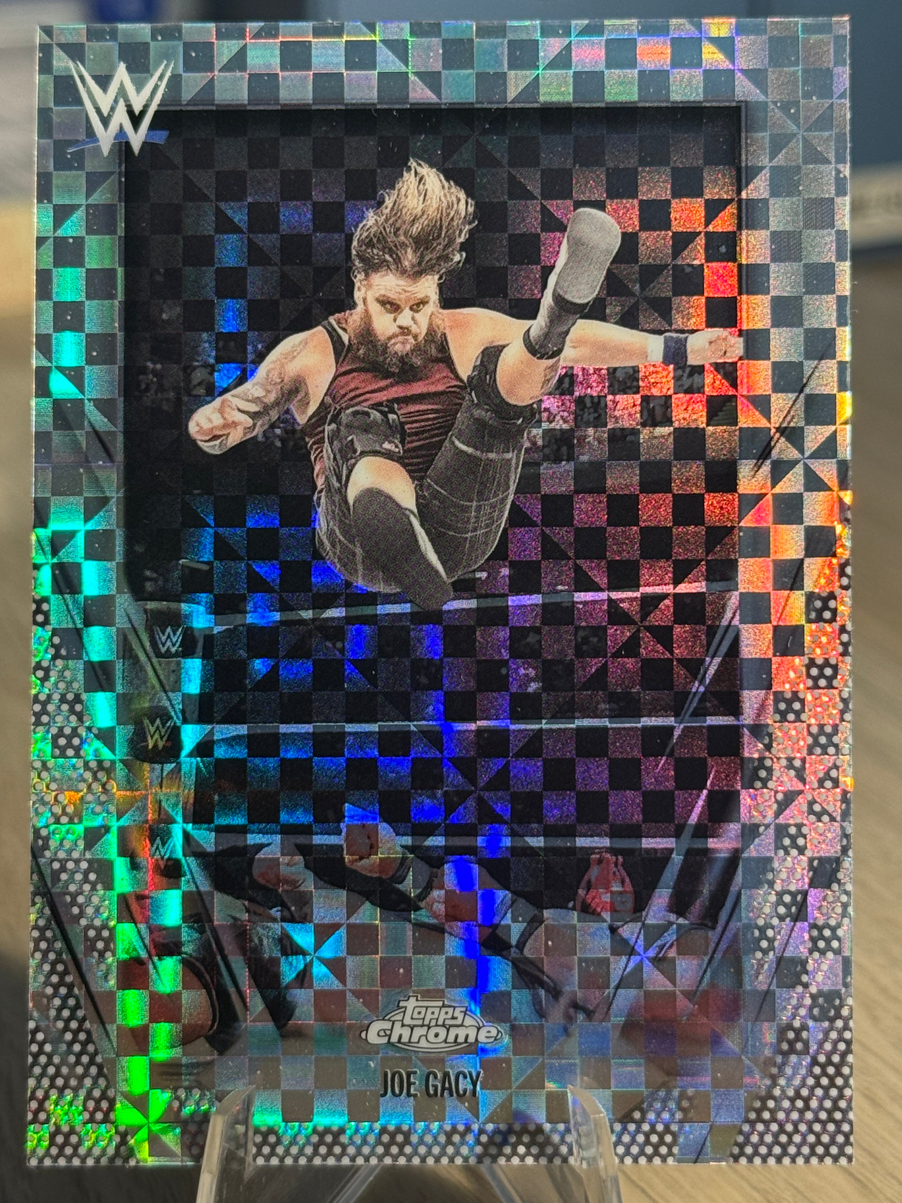 Joe Gacy "X-Fractor" 2026 #153 WWE Topps Chrome 2026
