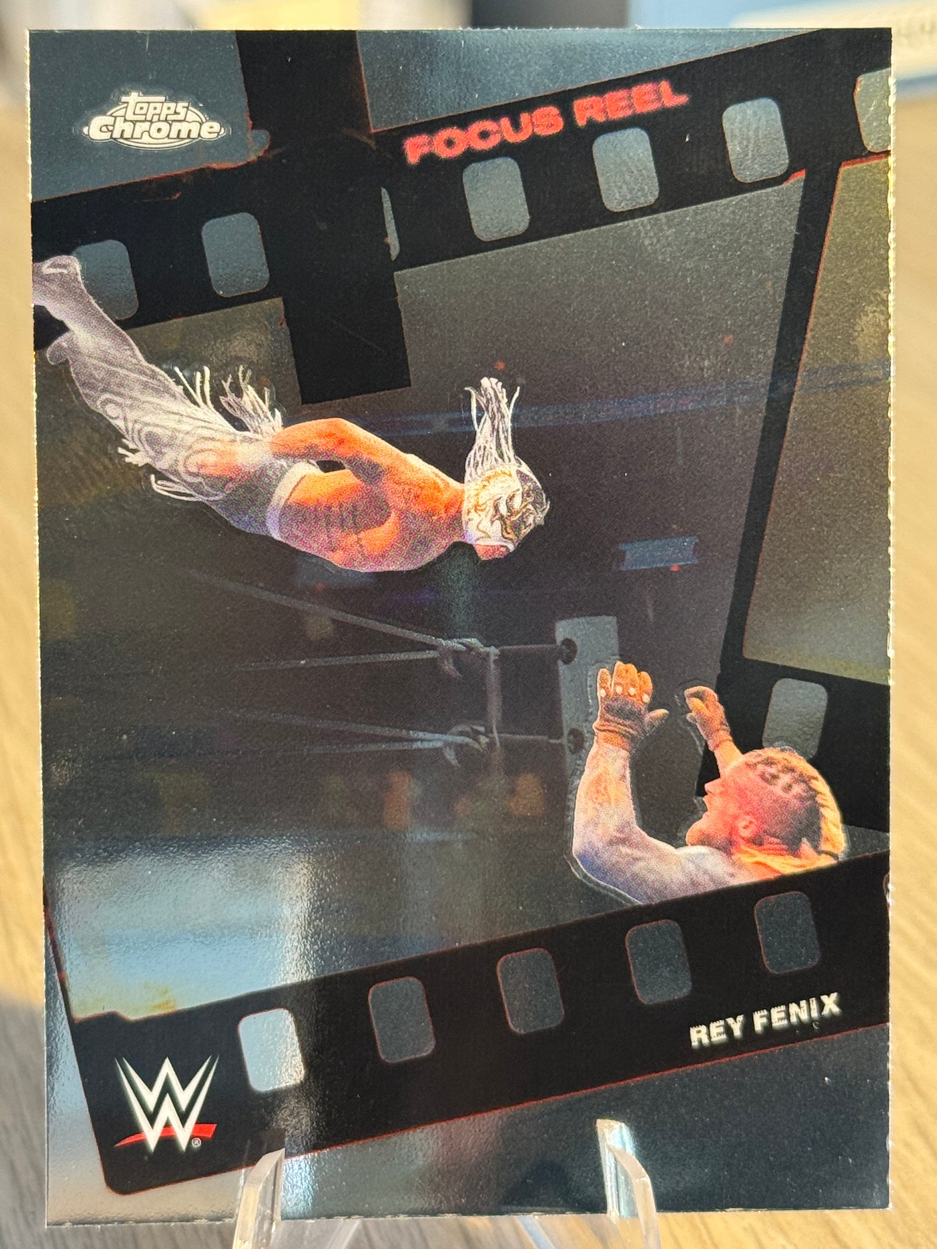 Rey Fenix 2026 "Focus Reel" #FR-8 WWE Topps Chrome 2026