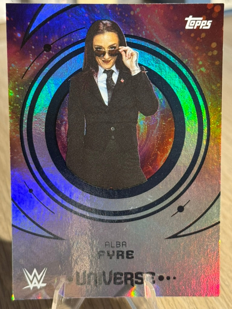 Alba Fyre 2025 #30 WWE Topps Universe 2025
