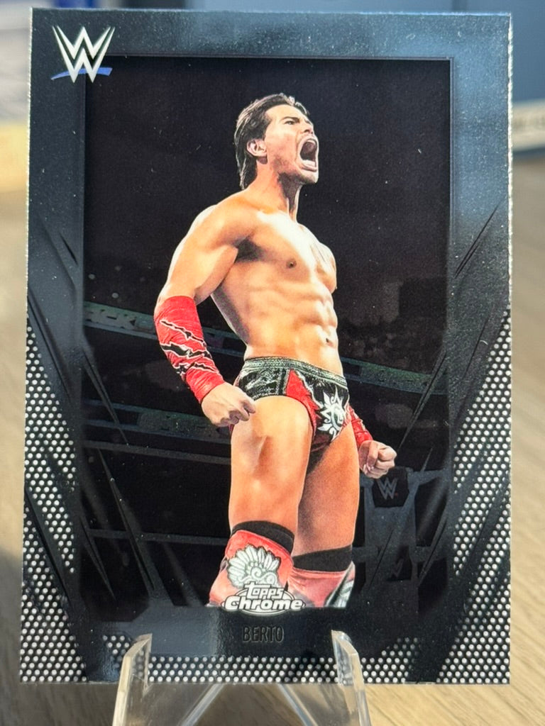 Berto 2026 #122 WWE Topps Chrome 2026
