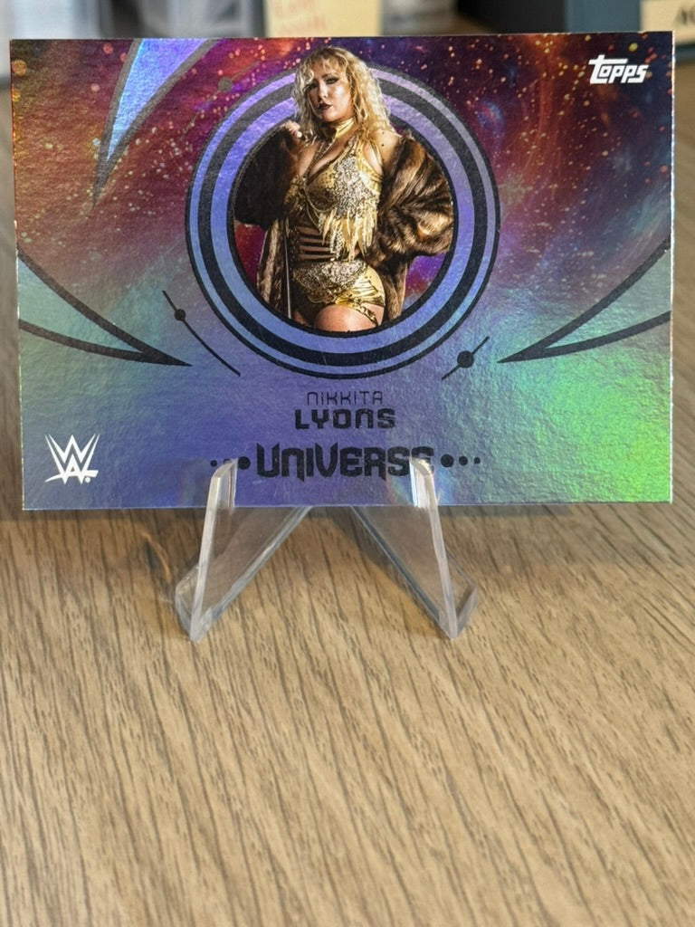 Nikkita Lyons 2025 #142 WWE Topps Universe 2025