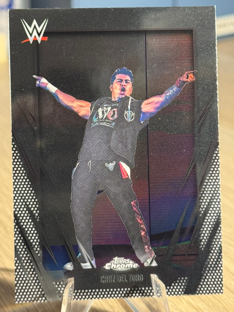 Cruz Del Toro 2026 #179 WWE Topps Chrome 2026