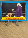 Harley Race & Bobby Heenan 1987 #34 WWF Topps 1987