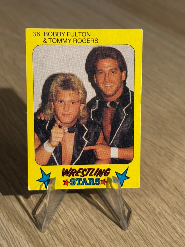 The Fantastics 1986 #36 1986 Monty Gum Wrestling Stars