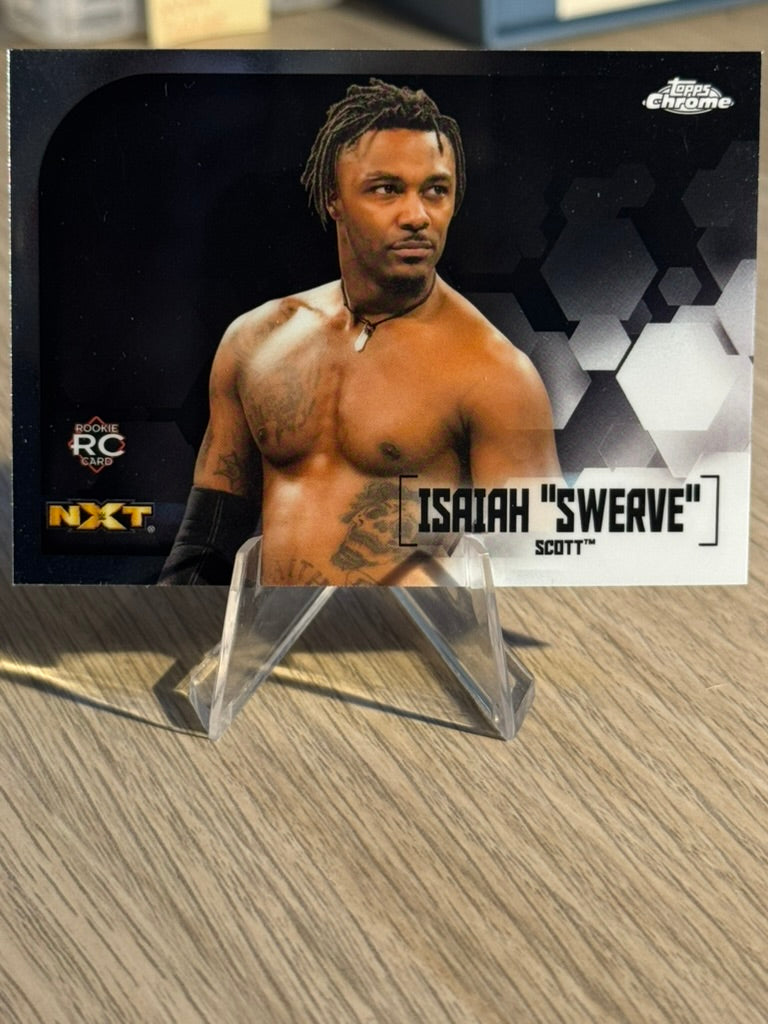 Swerve Strickland 2020 "Rookie" WWE Topps Chrome 2020