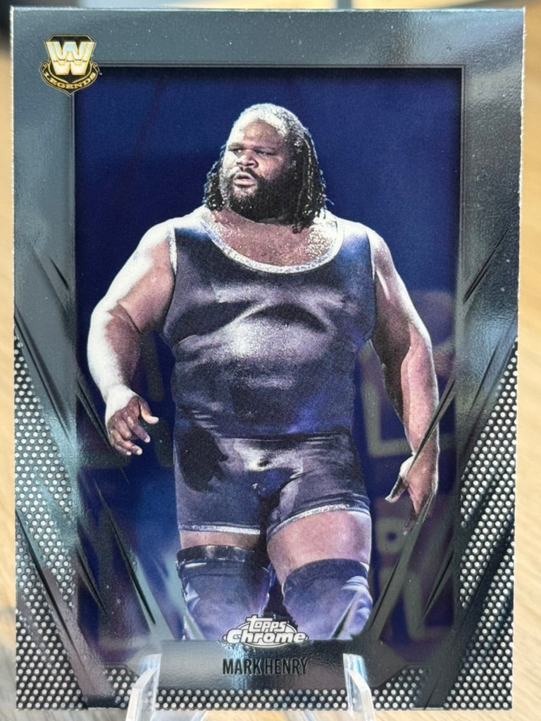 Mark Henry 2026 #138 WWE Topps Chrome 2026