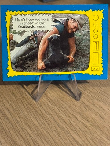 Outback Jack 1987 #68 WWF Topps 1987