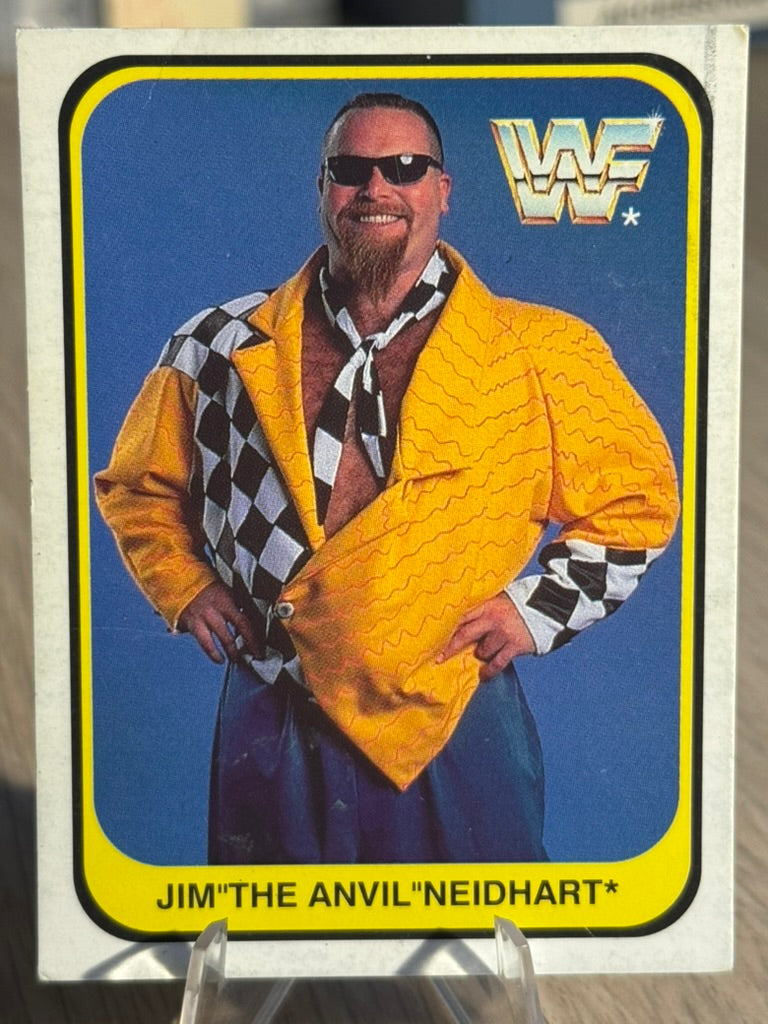 Jim The Anvil Neidhart 1991 WWF Merlin #22