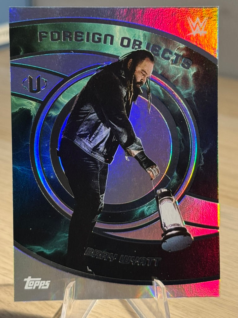 Bray Wyatt 2025 "Foreign Objects" #FOB-13 WWE Topps Universe 2025