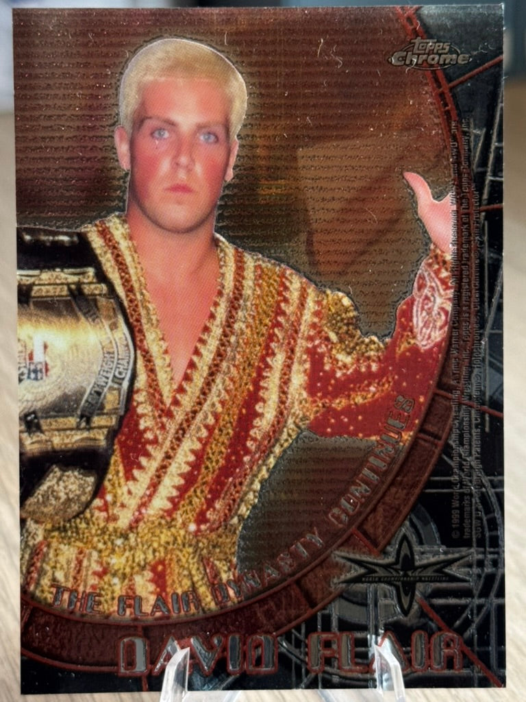 Ric Flair 1999 Topps Chrome "Flair Dynasty Continues"
