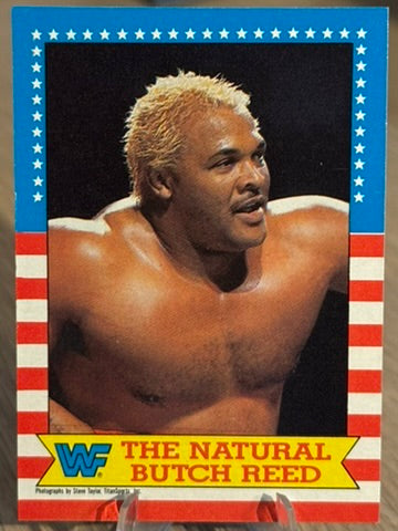 Butch Reed 1987 #18 WWF Topps 1987