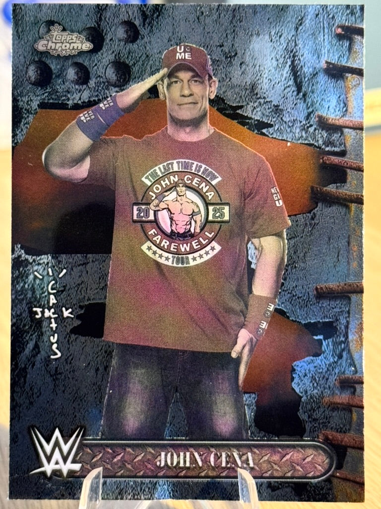 John Cena 2025 “Refractor” #1 WWE Cactus Jack 2025