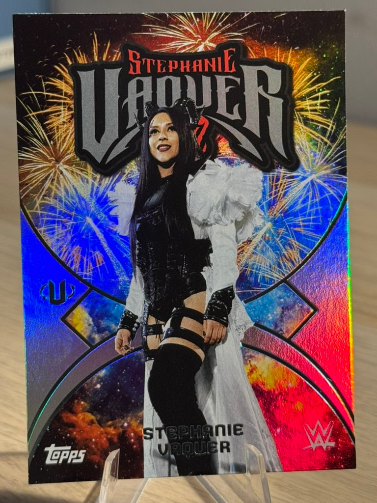 Stephanie Vaquer 2025 "Namesakes" #NMS-36 WWE Topps Universe 2025