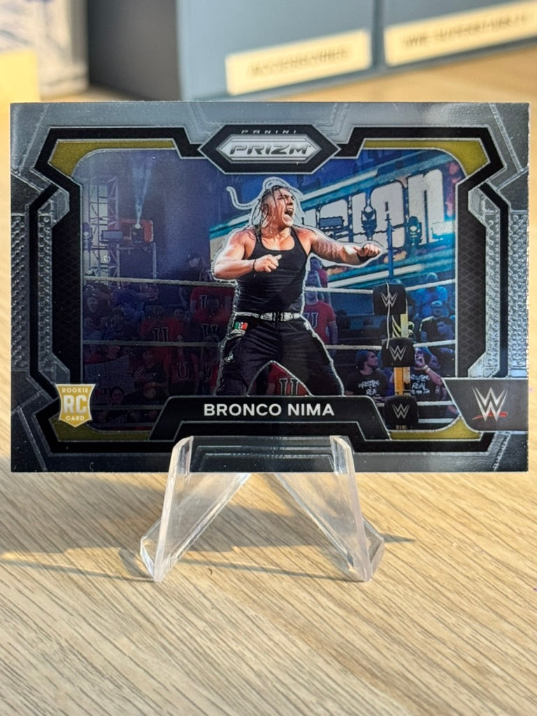 Bronco Nima 2024 "Rookie" #56 WWE Prizm 2024