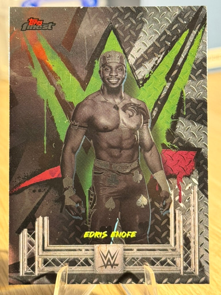Edris Enofe 2025 Uncommon #124 WWE Finest 2025