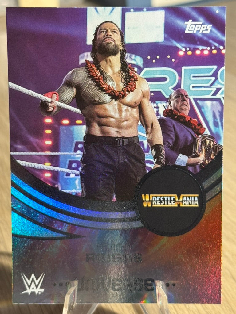 Roman Reigns 2025 #253 WWE Topps Universe 2025