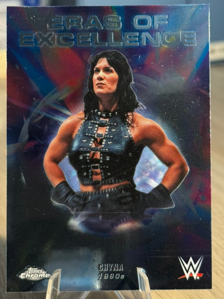 Chyna 2026 "Eras Of Excellence" #ERA-25 WWE Topps Chrome 2026