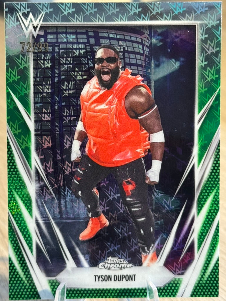 Tyson Dupont 2026 "Logofractor /99" #199 WWE Topps Chrome 2026