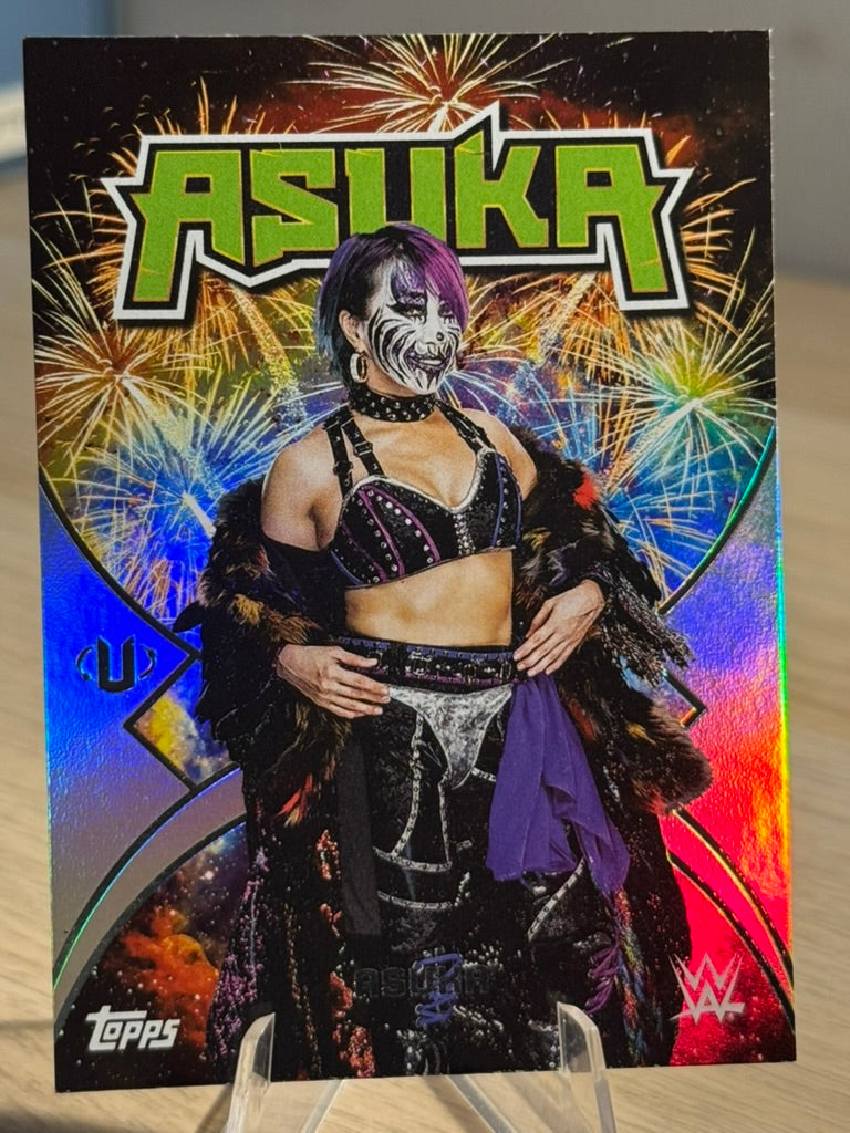 Asuka 2025 "Namesakes" #NMS-17 WWE Topps Universe 2025