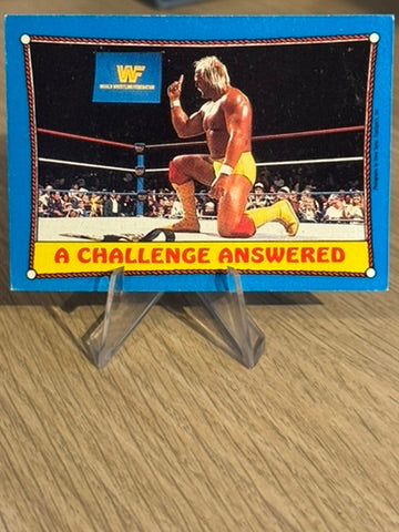 Hulk Hogan 1987 #36 WWF Topps 1987