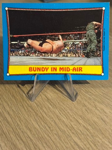 King Kong Bundy 1987 #42 WWF Topps 1987