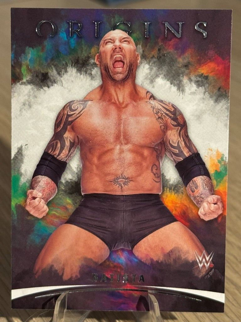 Batista 2022 #137 "Origins" WWE Chronicles 2022