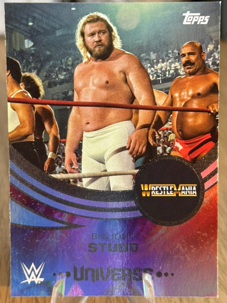 Big John Studd 2025 #221 WWE Topps Universe 2025