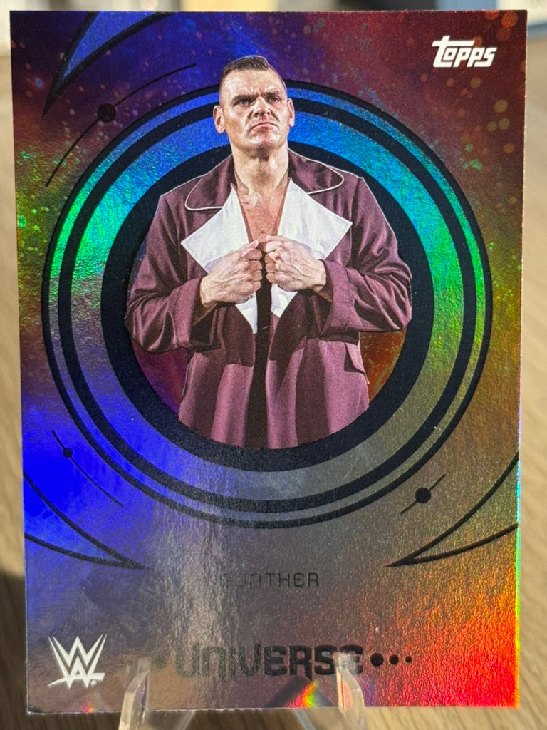 Gunther 2025 #56 WWE Topps Universe 2025