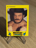 Ron Bass 1986 #86 1986 Monty Gum Wrestling Stars