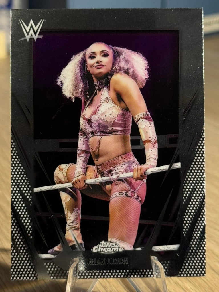 Kelani Jordan 2026 #95 WWE Topps Chrome 2026
