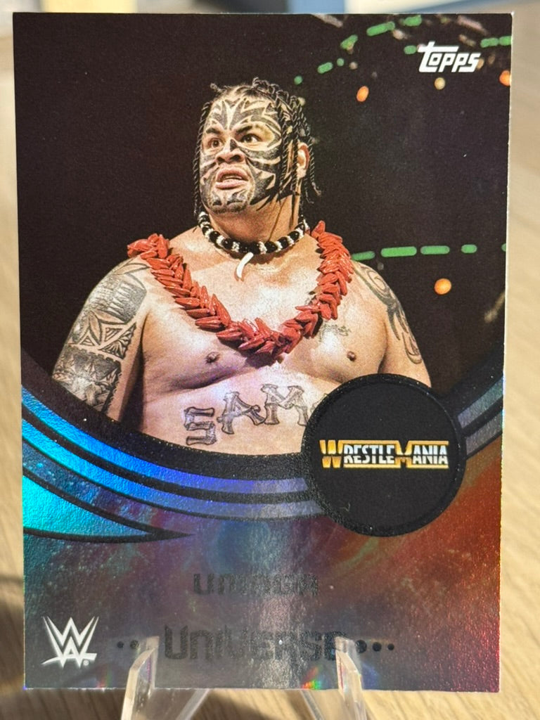 Umaga 2025 #222 WWE Topps Universe 2025