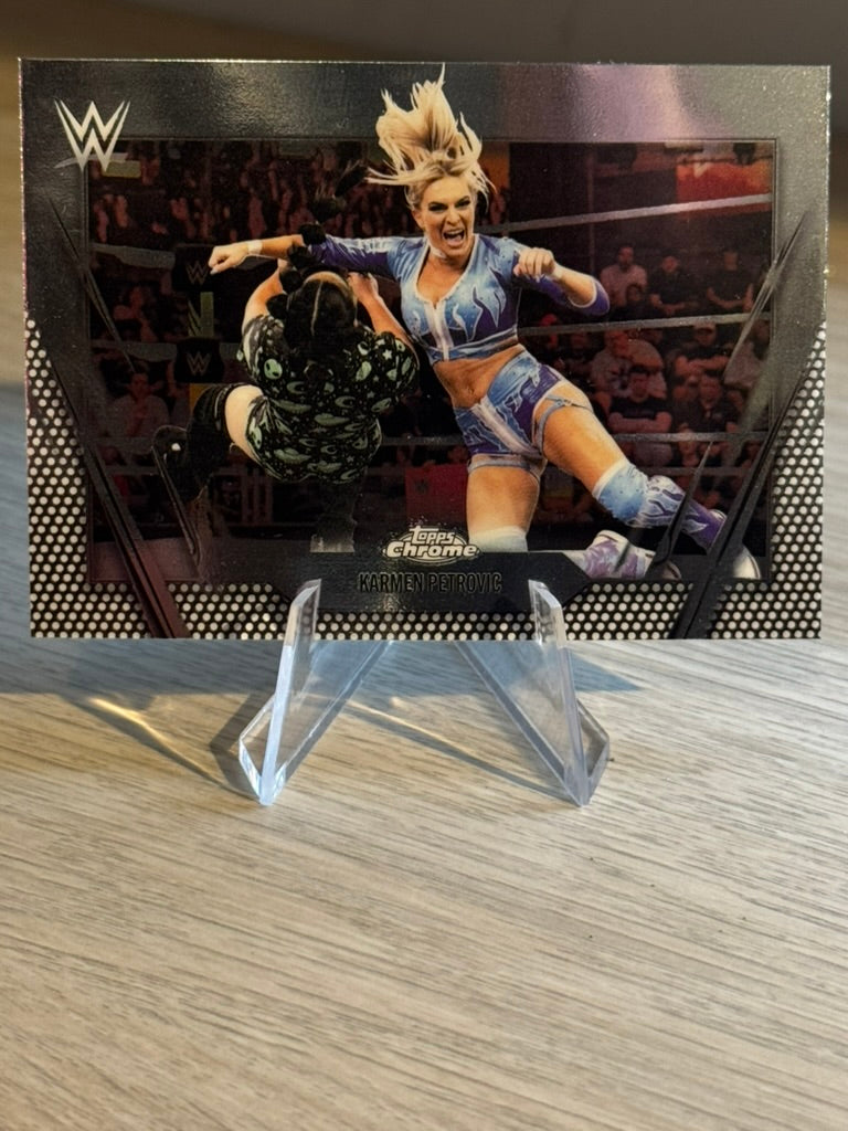 Karmen Petrovic 2026 #54 WWE Topps Chrome 2026