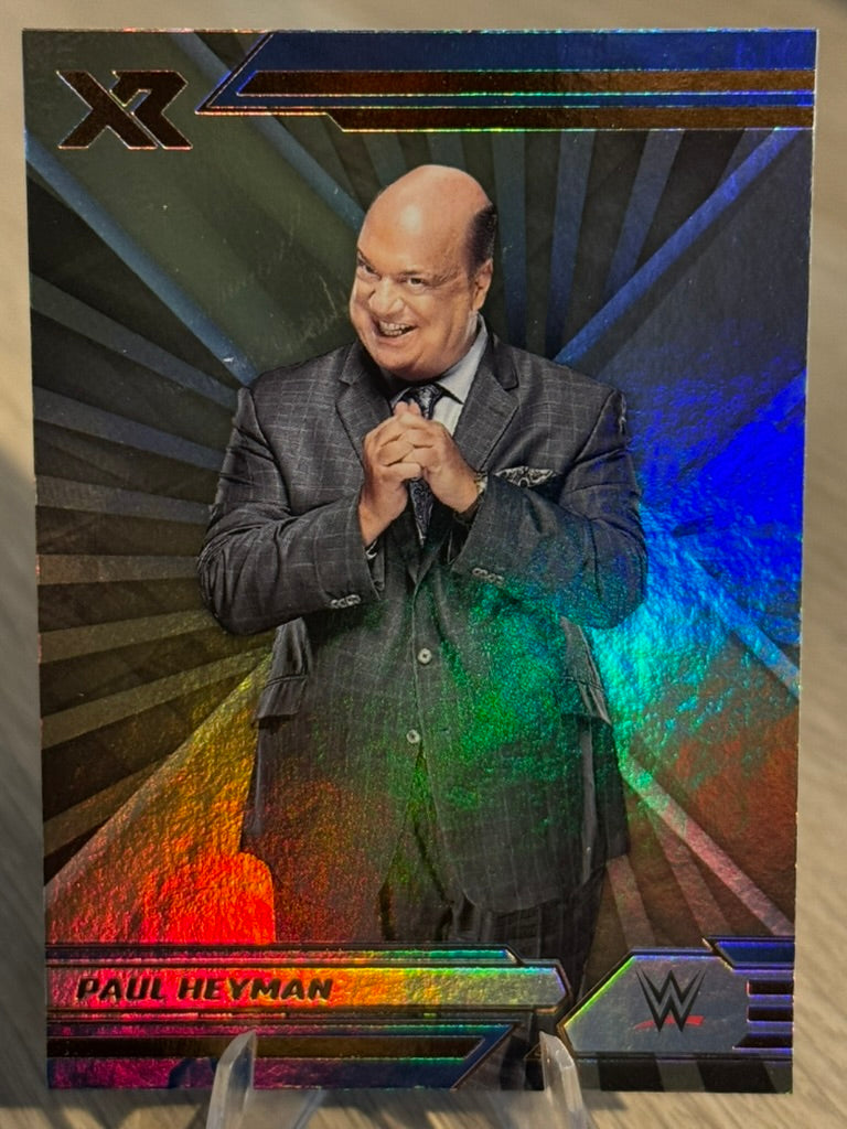 Paul Heyman 2022 #286 “XR" (Bronze) WWE Chronicles 2022
