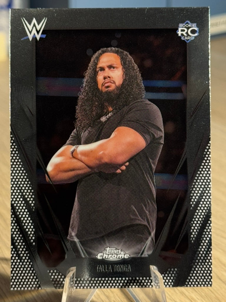 Talla Tonga “Rookie” 2026 #109 WWE Topps Chrome 2026