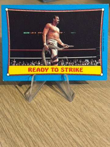 Jake Roberts 1987 #24 WWF Topps 1987