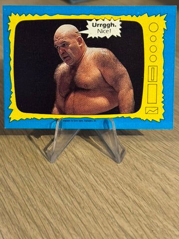 George Steele 1987 #69 WWF Topps 1987