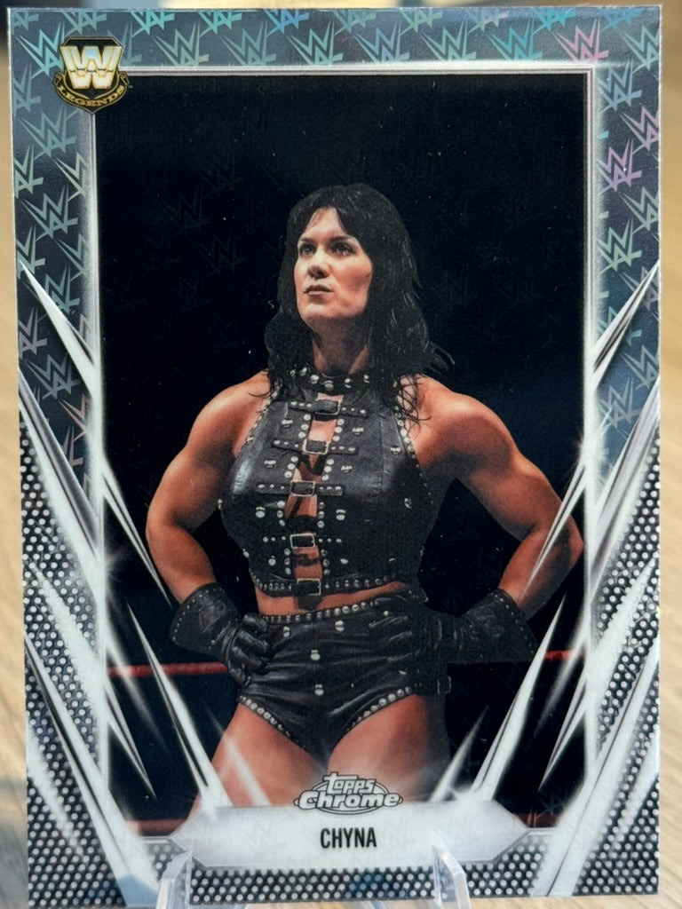 Chyna 2026 "Logofractor" #85 WWE Topps Chrome 2026