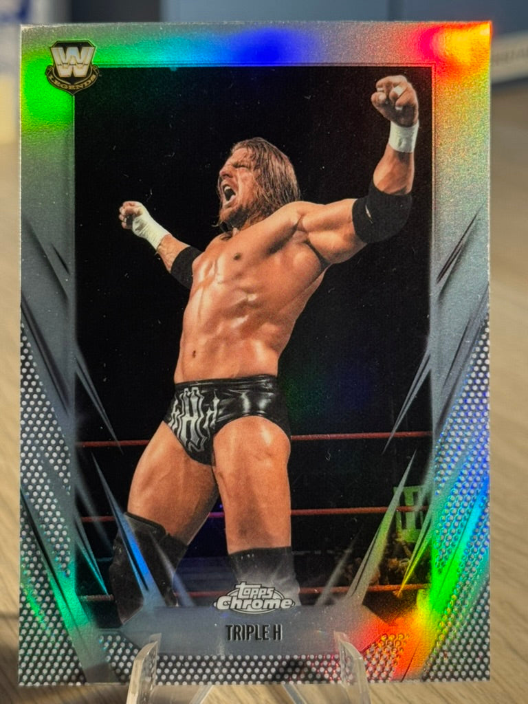 Triple H 2026 "Refractor" #4 WWE Topps Chrome 2026