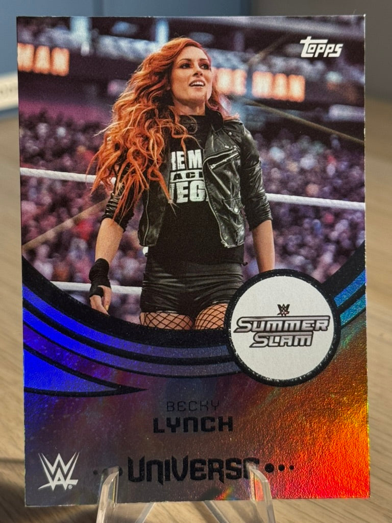 Becky Lynch 2025 #286 WWE Topps Universe 2025
