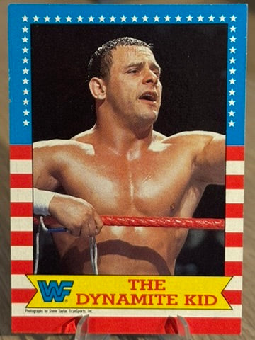 Dynamite Kid 1987 #20 WWF Topps 1987