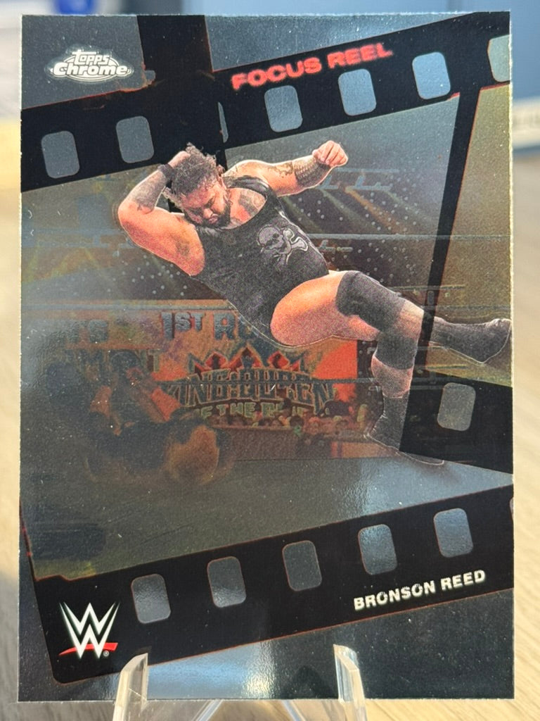 Bronson Reed 2026 "Focus Reel" #FR-13 WWE Topps Chrome 2026