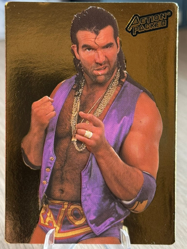 Razor Ramon 1994 "Gold" #37 WWF Action Packed 1994